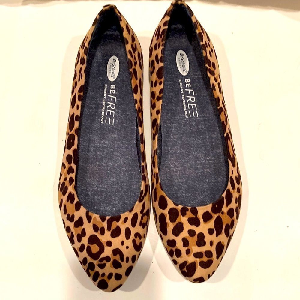 Dr. Scholls American Lifestyle “Ashton” Leopard Size 7W Women's